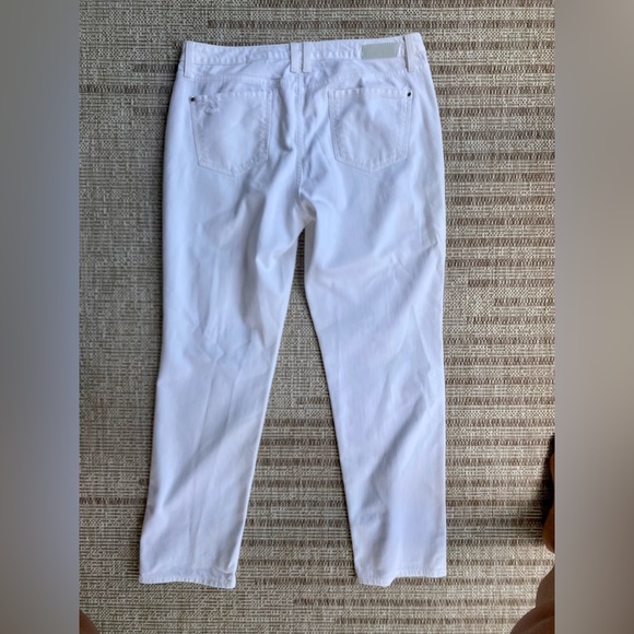 DKNY mercer skinny white jeans in size 14 - Picture 4 of 6